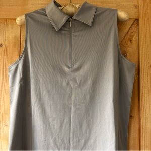 Golfturnier - Gray Sleeveless Women's Top